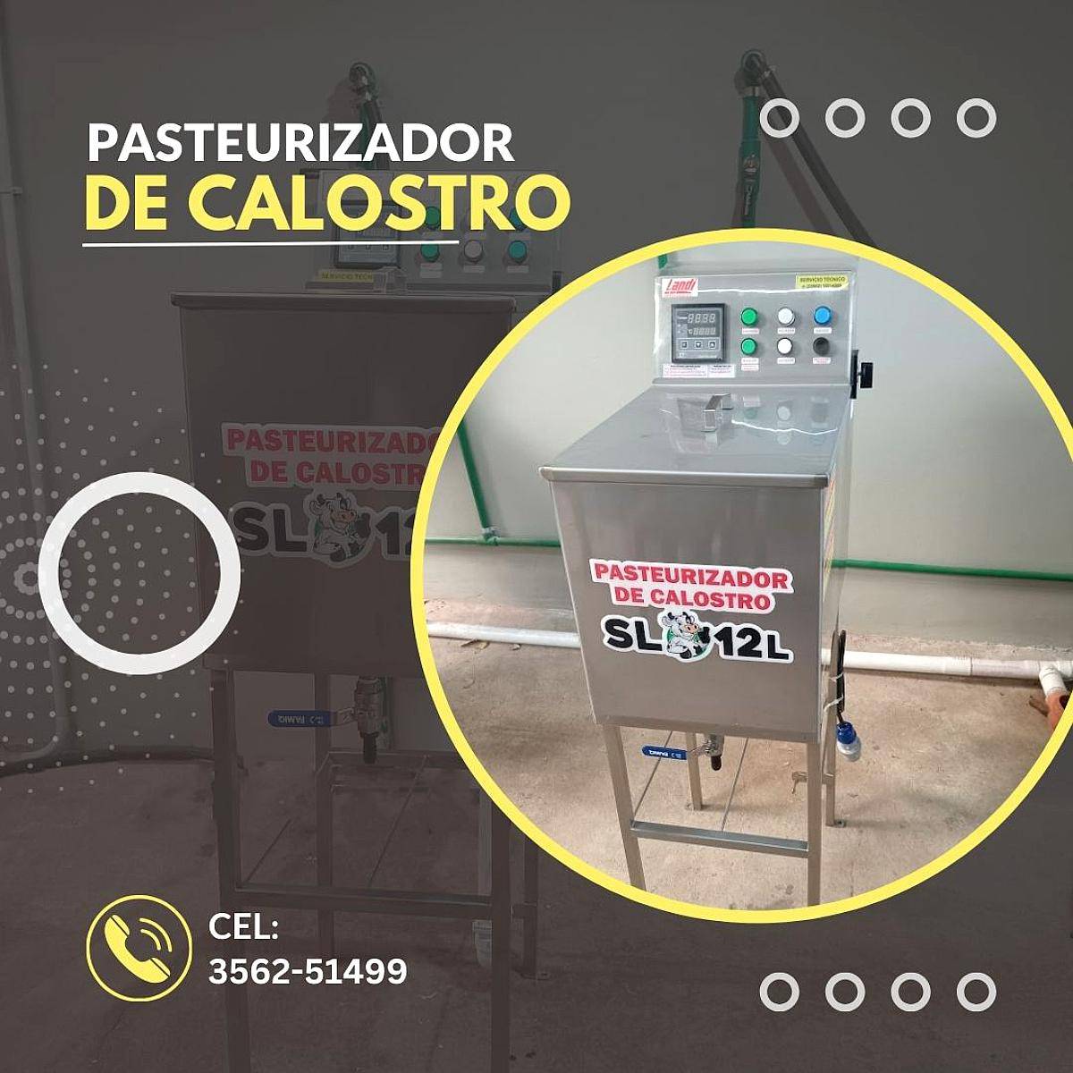 Pasteurizador y Descongelado de Calostro
