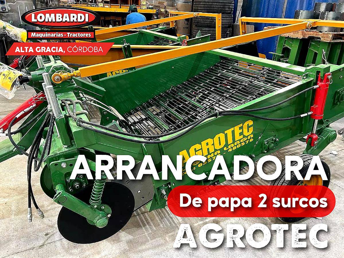 Peludo Arrancadora de Papa Agrotec 2 Surcos