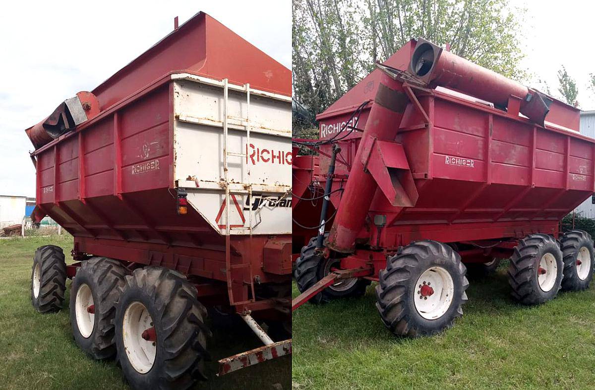 Richiger Tolva Autodescargable 13 Toneladas 3 Ejes