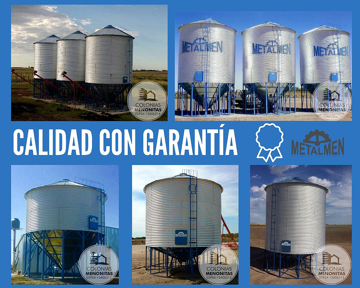 Metalmen Silos Aereos de 7 a 180 TN Colonias Menonitas-metalmen - Agroads