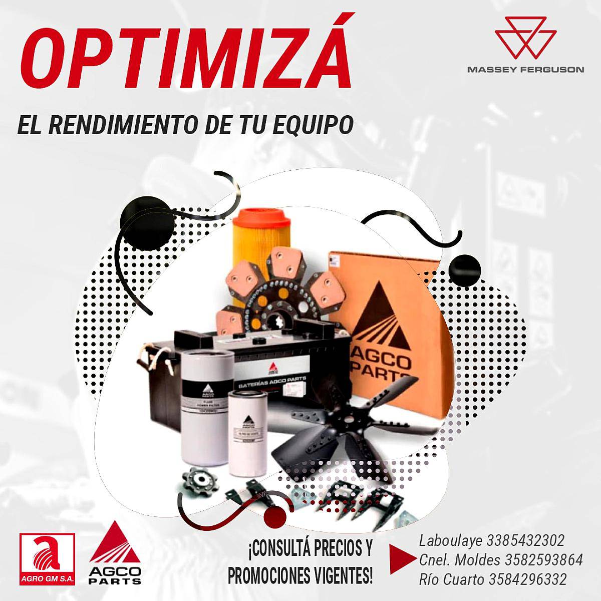 Repuestos de Cosechadoras Agco