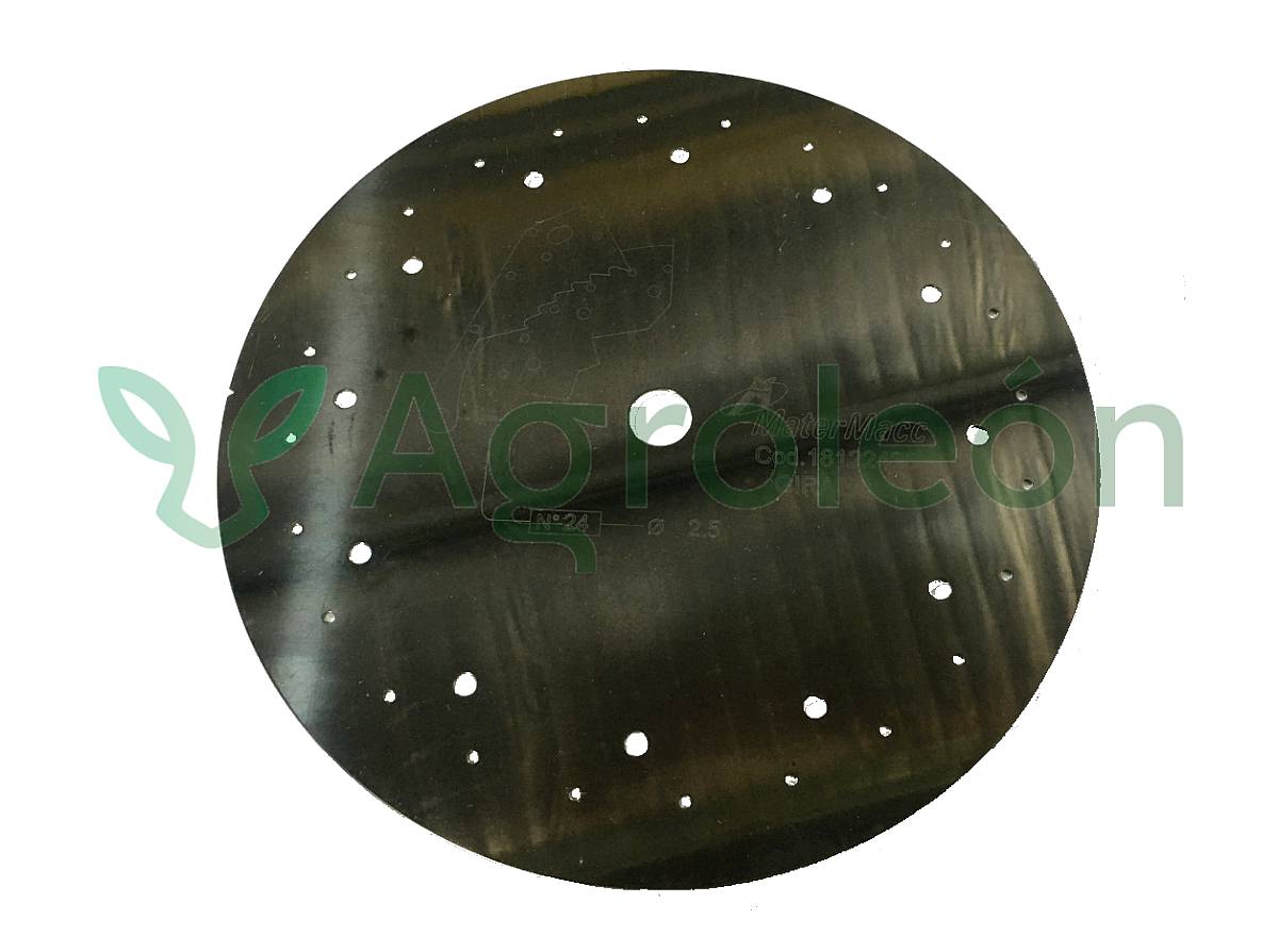 Placa Matermacc 24x2,5mm Girasol