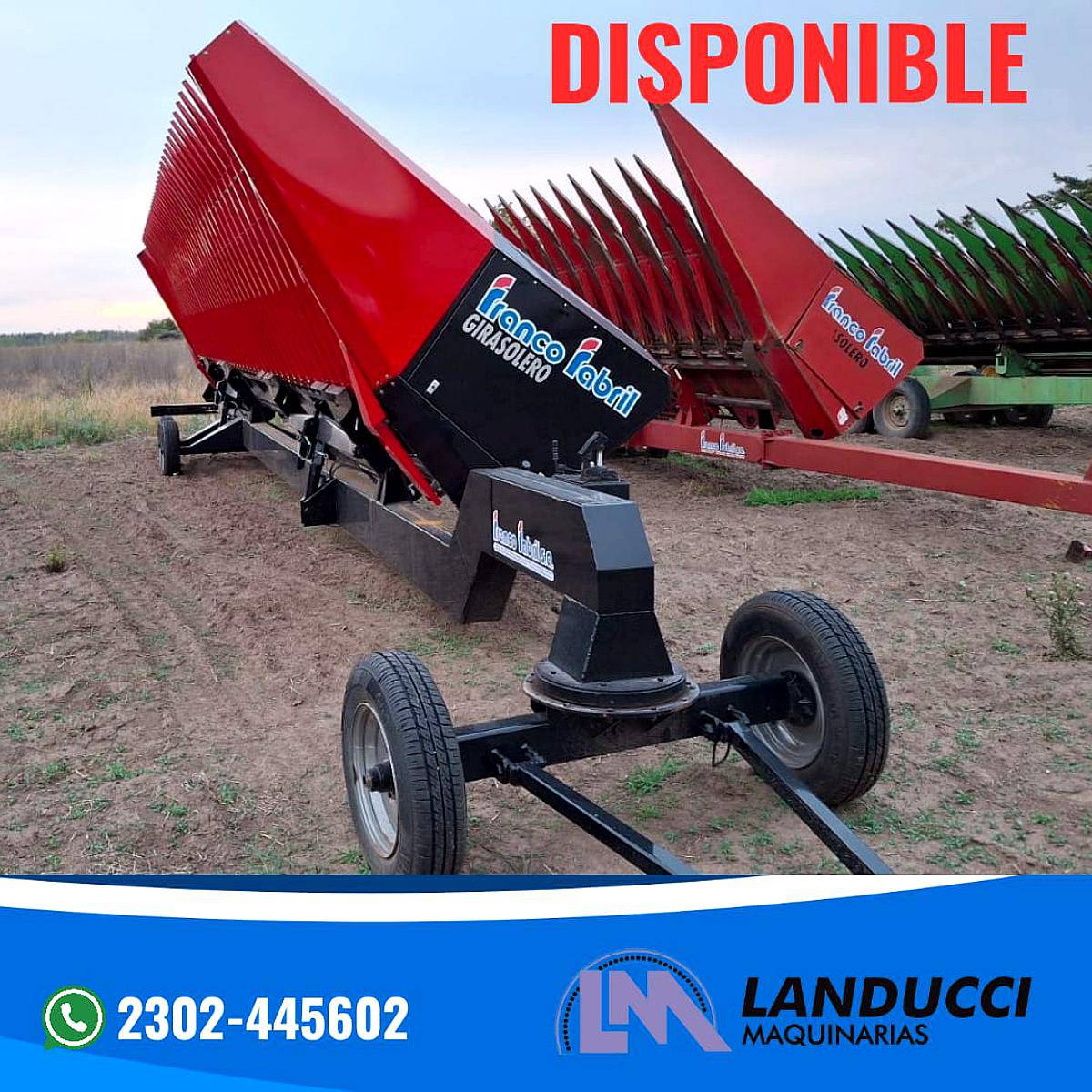 Girasolero FF de 21 Surcos a 52,5 cm Disponible
