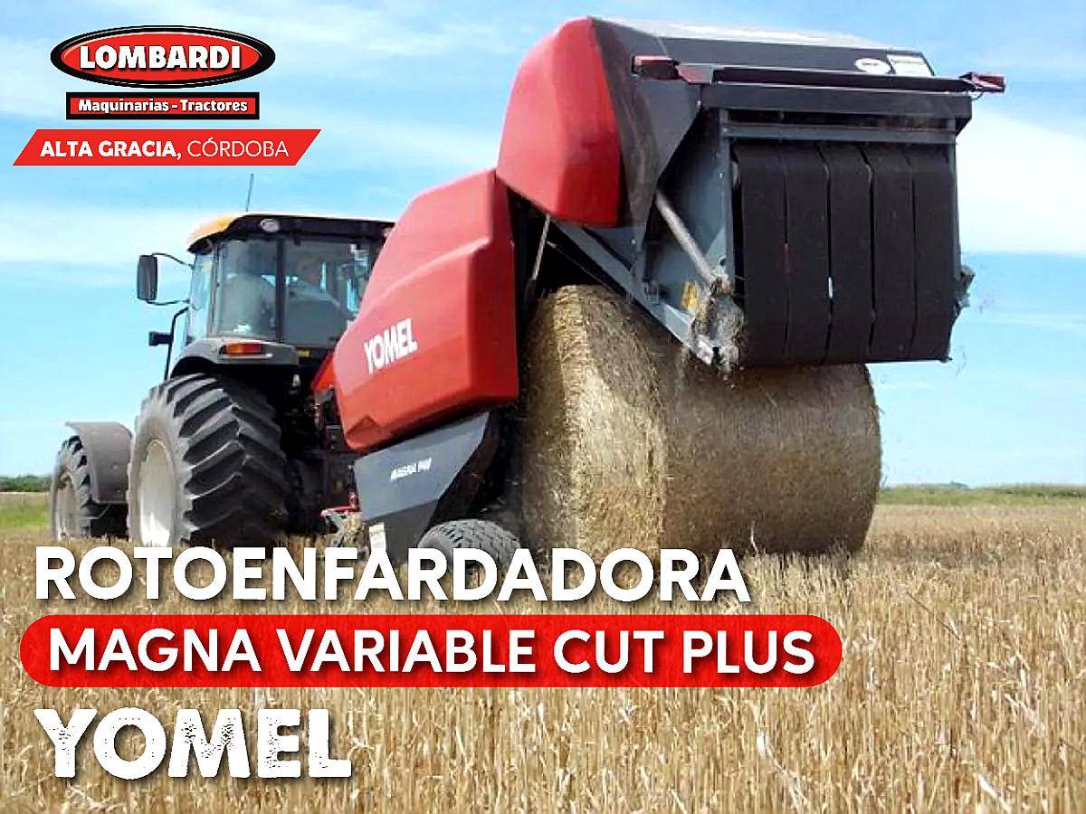 Rotoenfardadora Magna 940 CUT Plus Cámara Variable Yomel