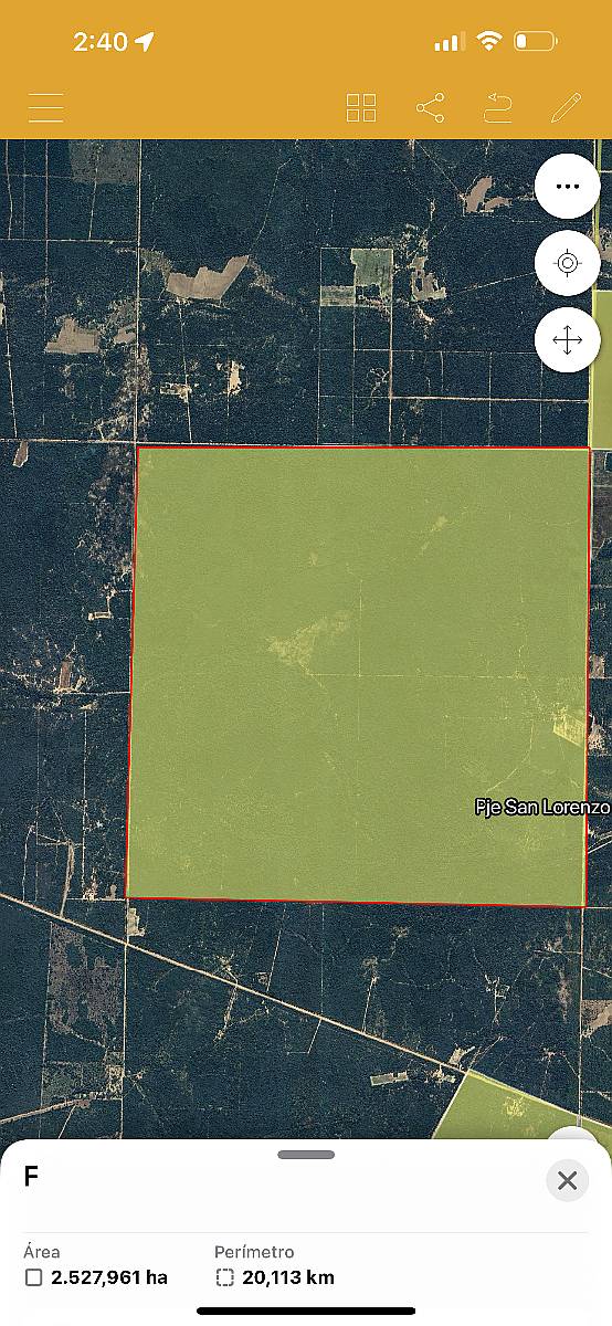 2500 Hectáreas Título de Propiedad