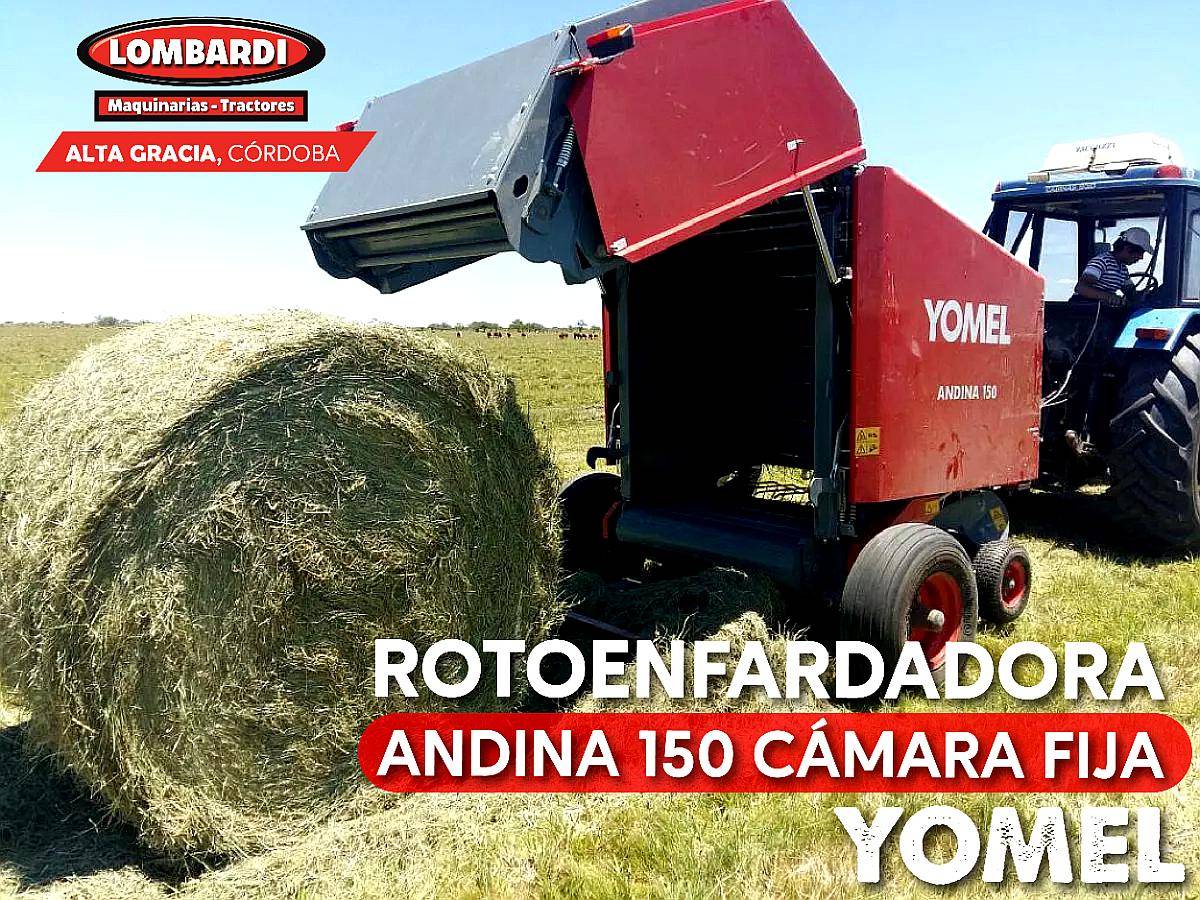 Rotoenfardadora Andina 150 Cámara Fija Yomel