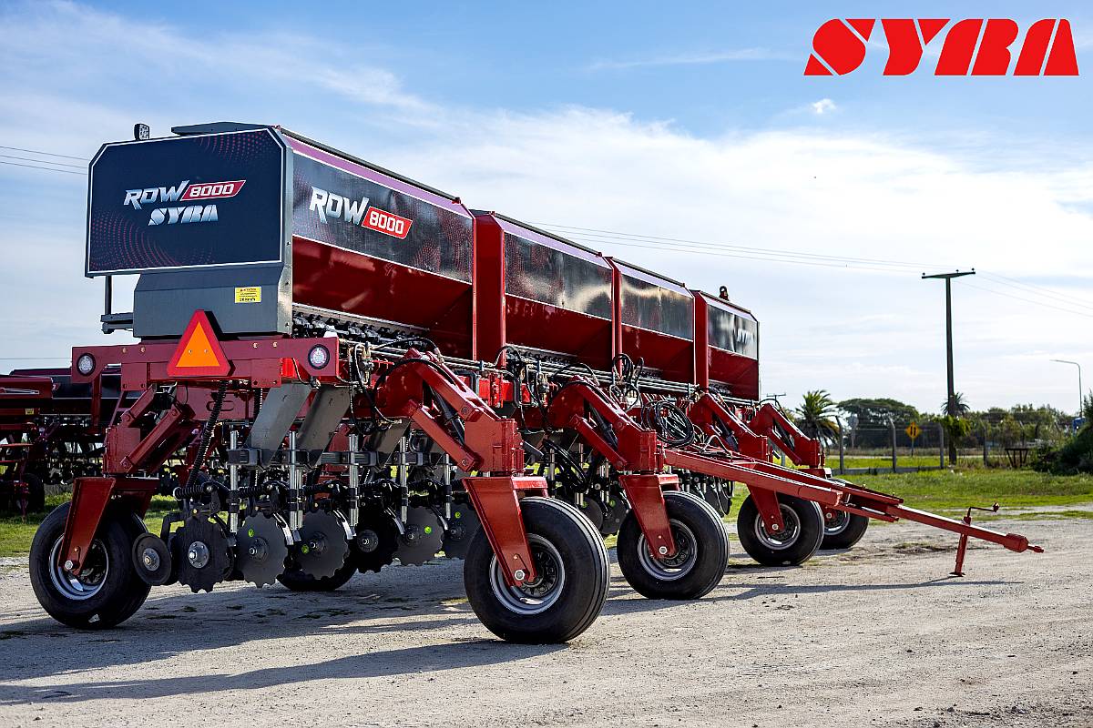 Fertilizadora Incorporadora ROW 8.000 Syra 50% Agos y 50%feb