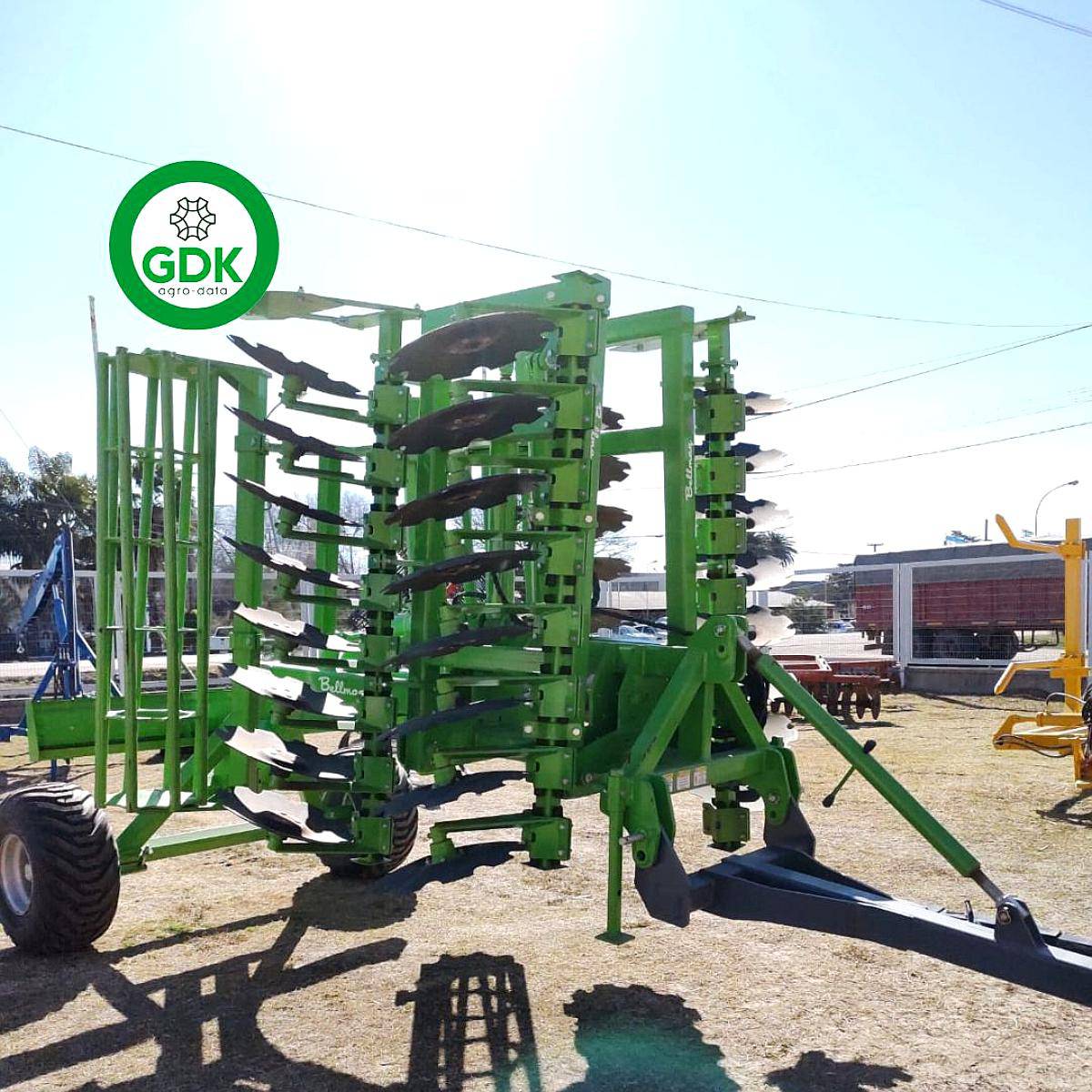 Rastra Ligera 6mts. 40 Discos 23 Dentados. Bellmaq