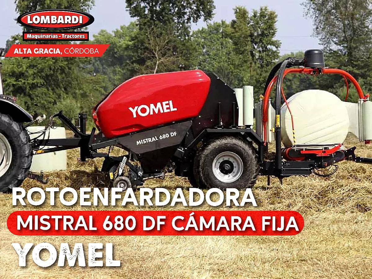 Rotoenfardadora Mistral 680 DF Cámara Fija - Yomel