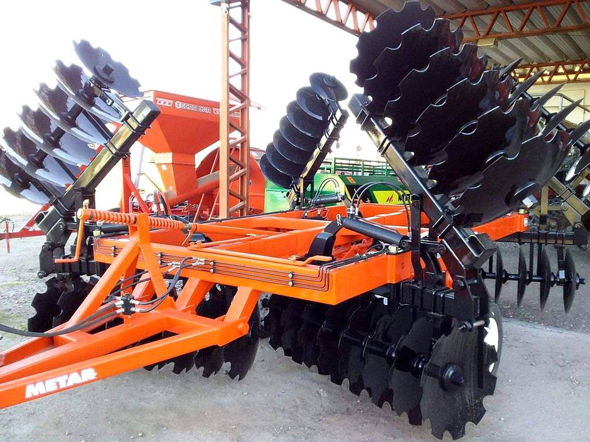 Rastra Desencontrada Metar de 56 Discos Nueva