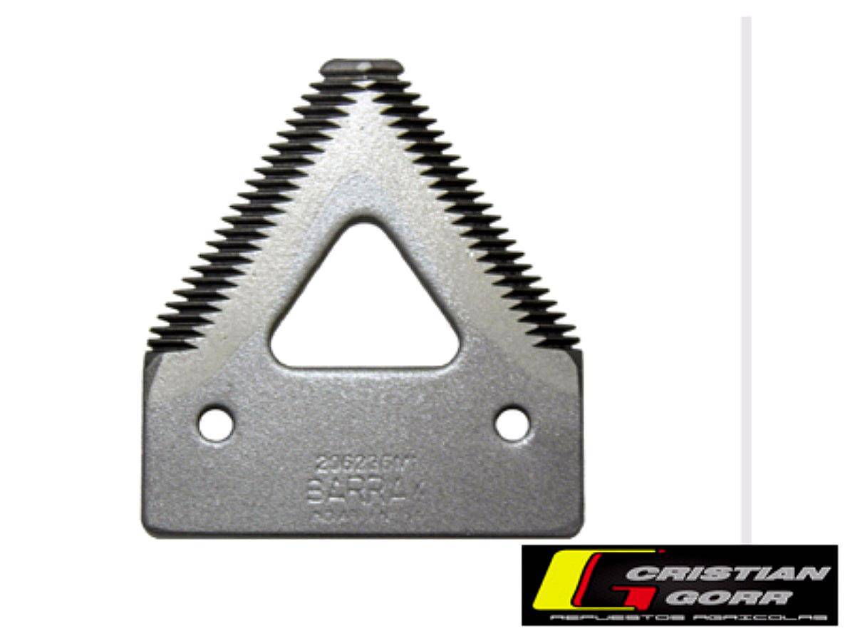 Seccion de Corte Calada Agujero 6.5 MM Cosechadora Johndeere