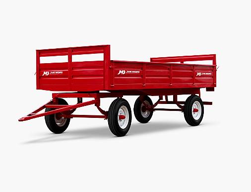 Acoplado Playo 2 Ejes Vuelta Entera Tuma 2 Ejes 3-4 TT