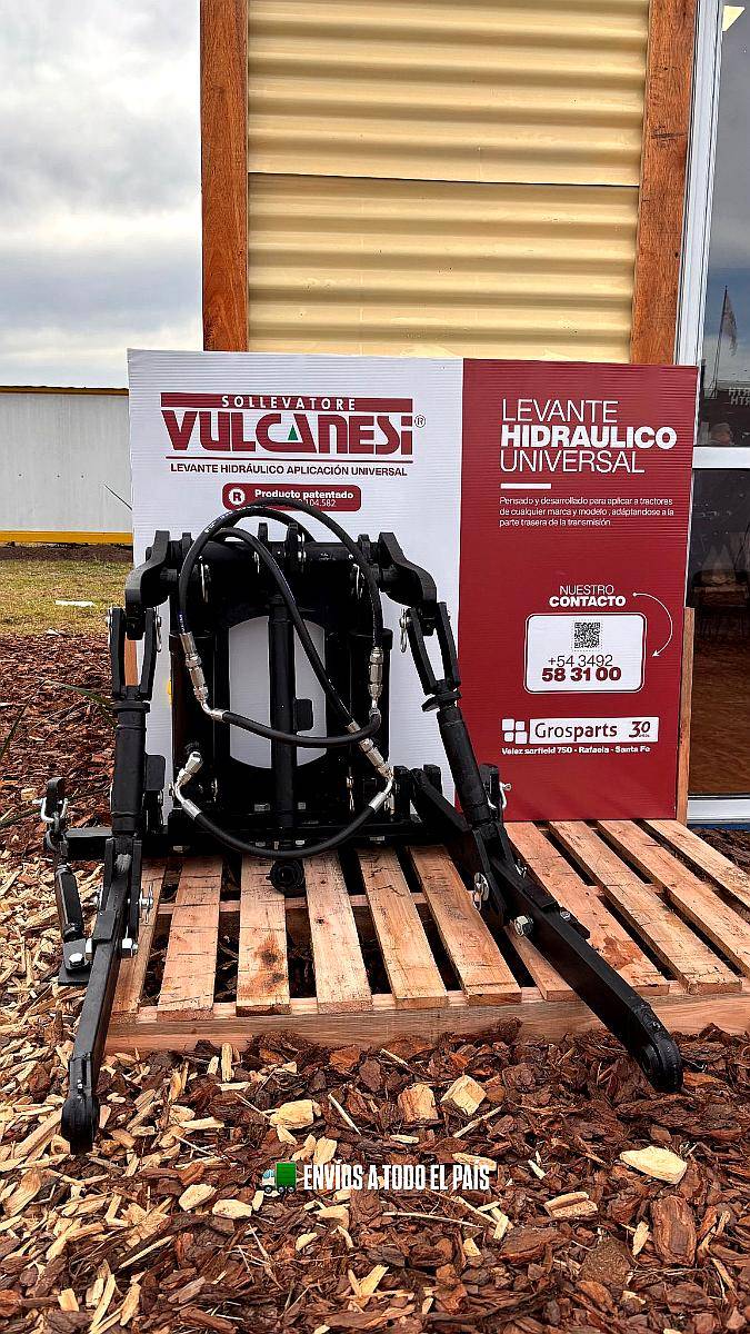 Levante Hidráulico Tres Puntos Aplicación Universal