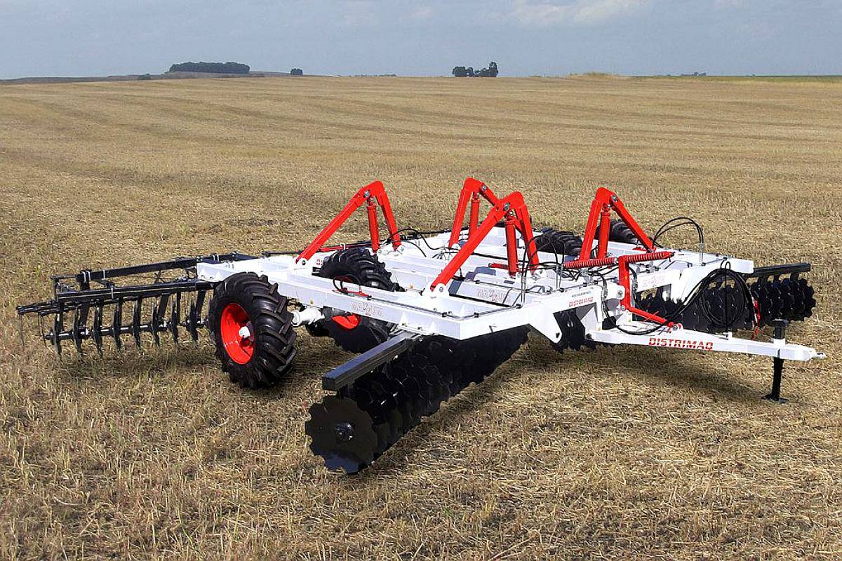 Rastra de Discos Desencontrada Articulada Maxxum