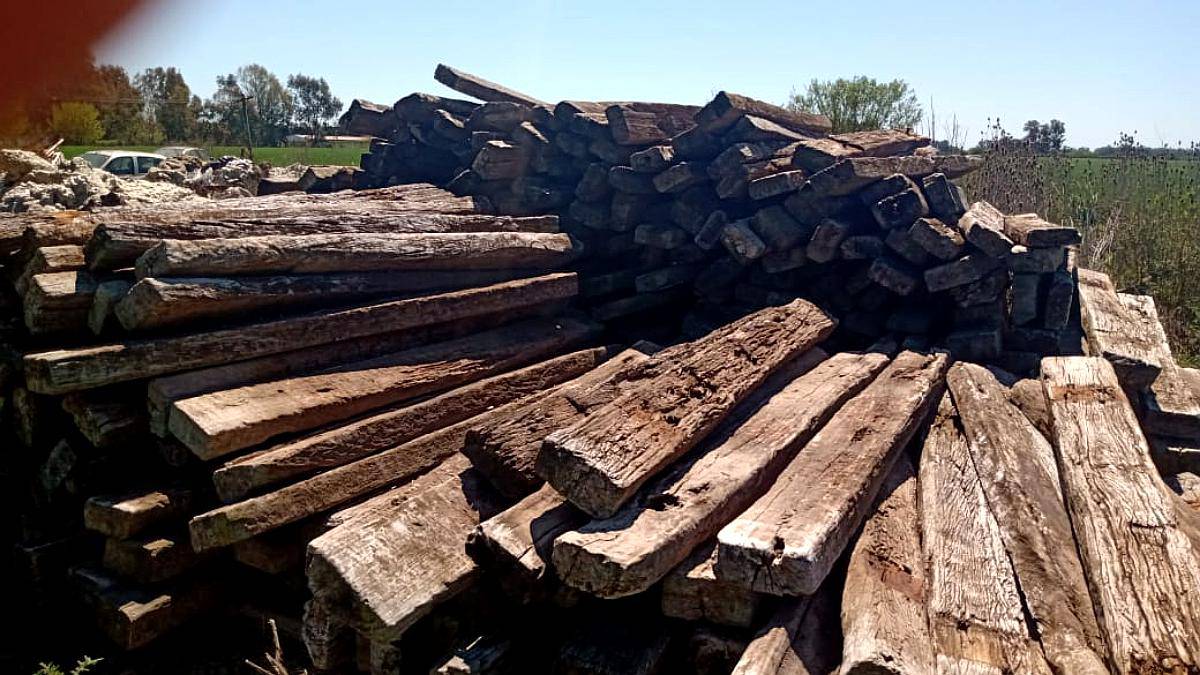 Durmientes de Ferrocarril Usados 2,70 Metros