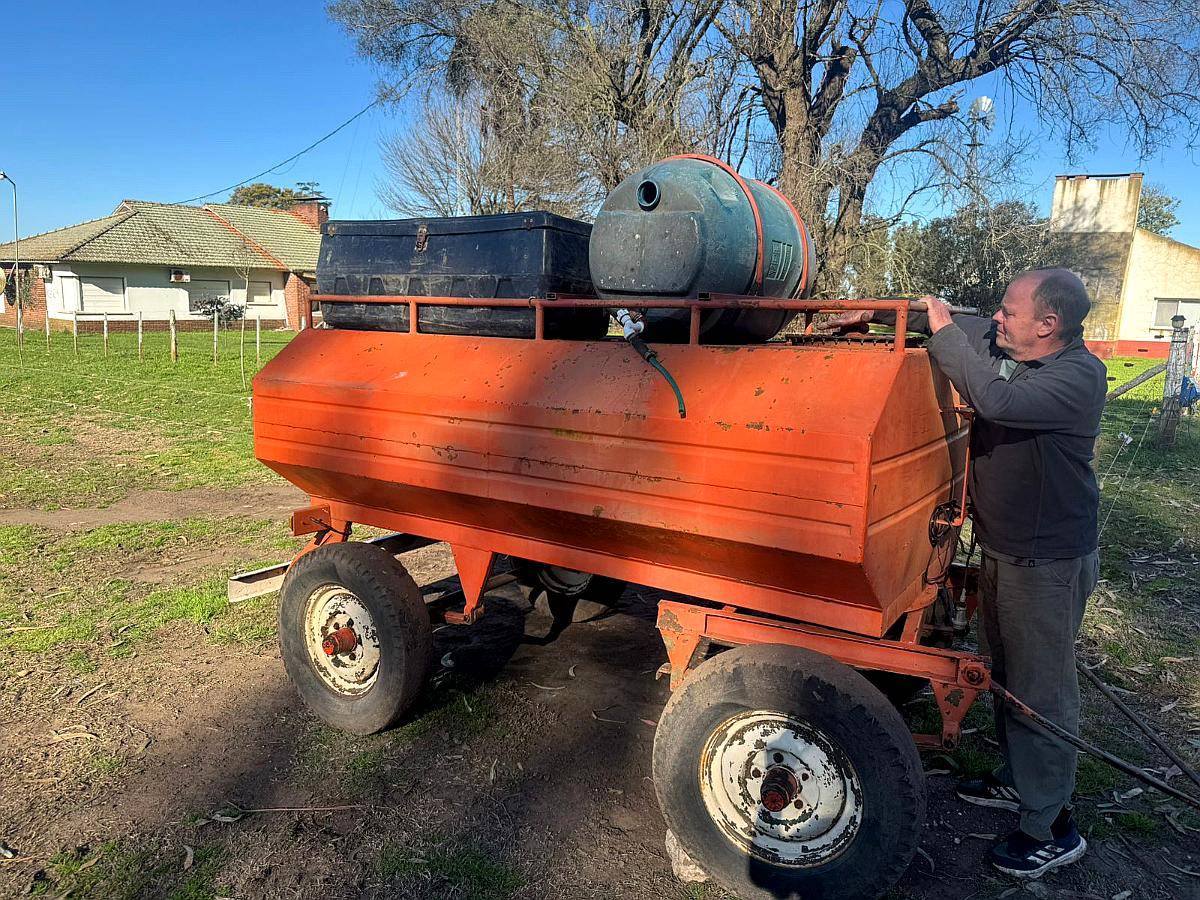 Tanque 2000 Litros con Tanque de Agua