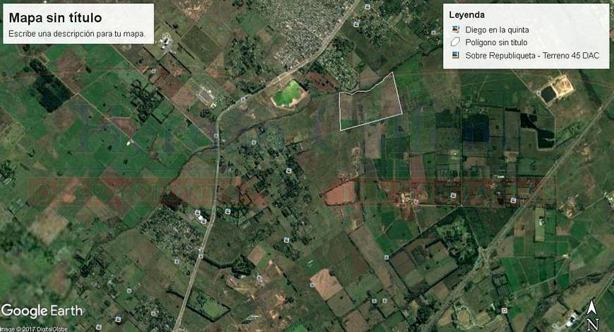 Excelente Campo Agrícola de 94 Has Ideal Loteo, km 51 Ruta 3