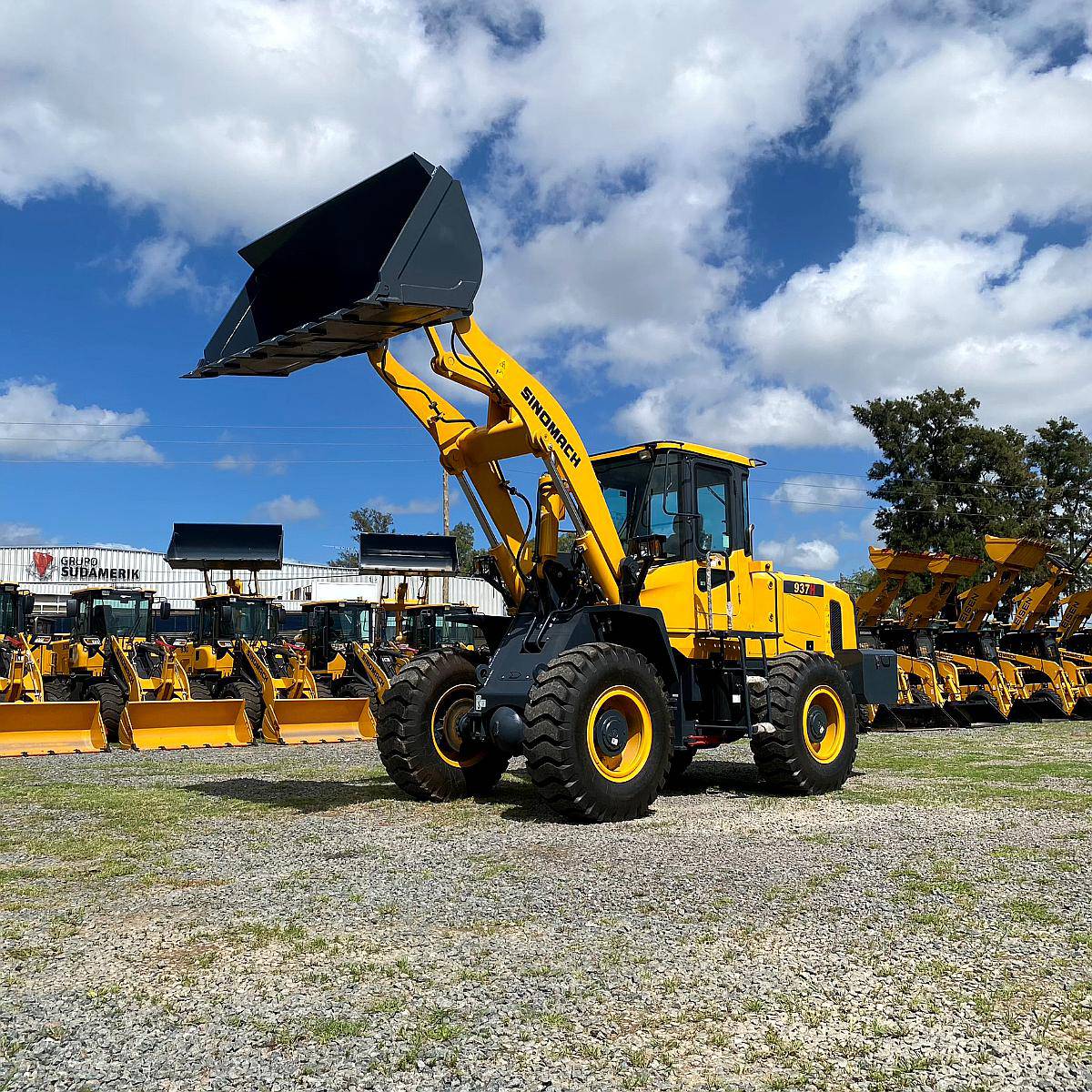 Pala Cargadora 2M3 Sinomach 937h Cummins 130hp