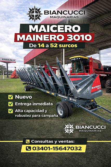 Maicero Mainero 3010 de 14 a 52 Entrega Inmediata