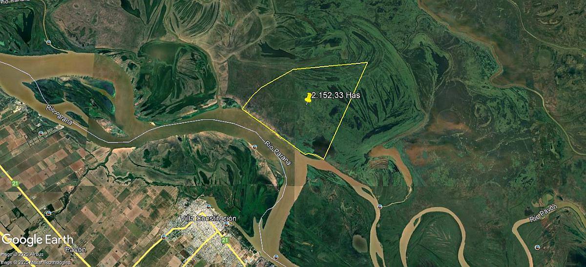 2152 Has de Excepcional Isla en Victoria. Oportunidad.