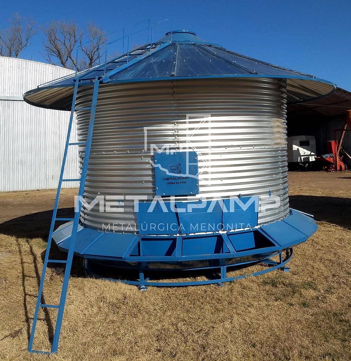 Silos Comederos Autoconsumo 12 TN - Metalpamp