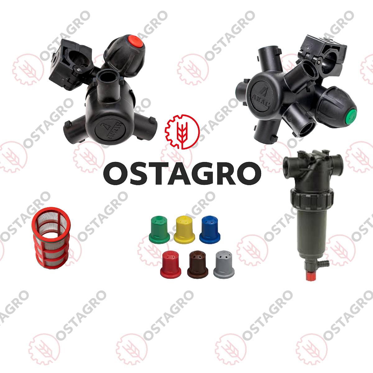 Mixers Pulverizadoras - Picos - Filtros