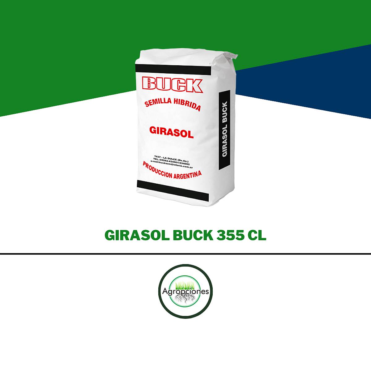 Semilla de Girasol Buck 355 CL