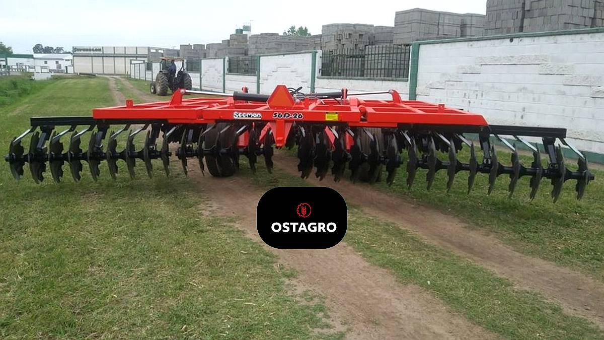 Rastra de Discos Desencontrada 56d-26 Secman