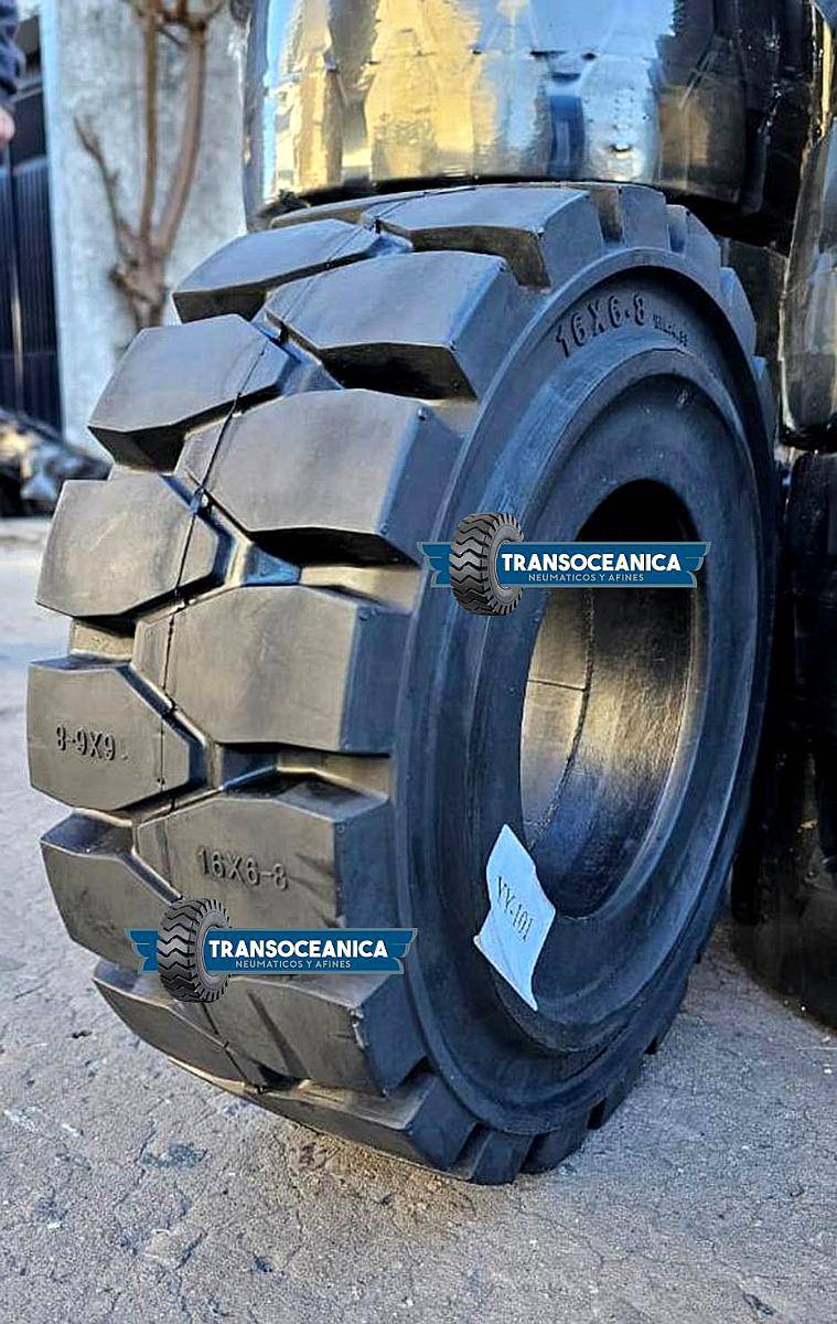 Cubierta Solida 16x6-8 Sistema Quick FIX Linde Europeo R8