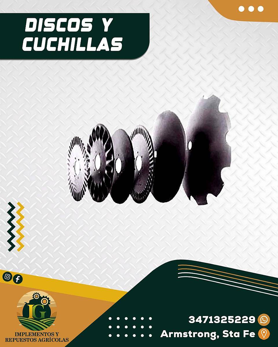 Disco Rastra Dentado 24 X 5 Pulgadas / Disco de Rastra