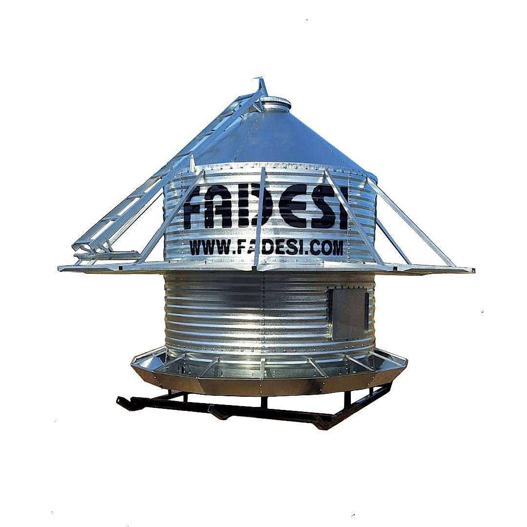 Comedero Autoconsumo C4-2.5 con Bandejas de Acero Inoxidable