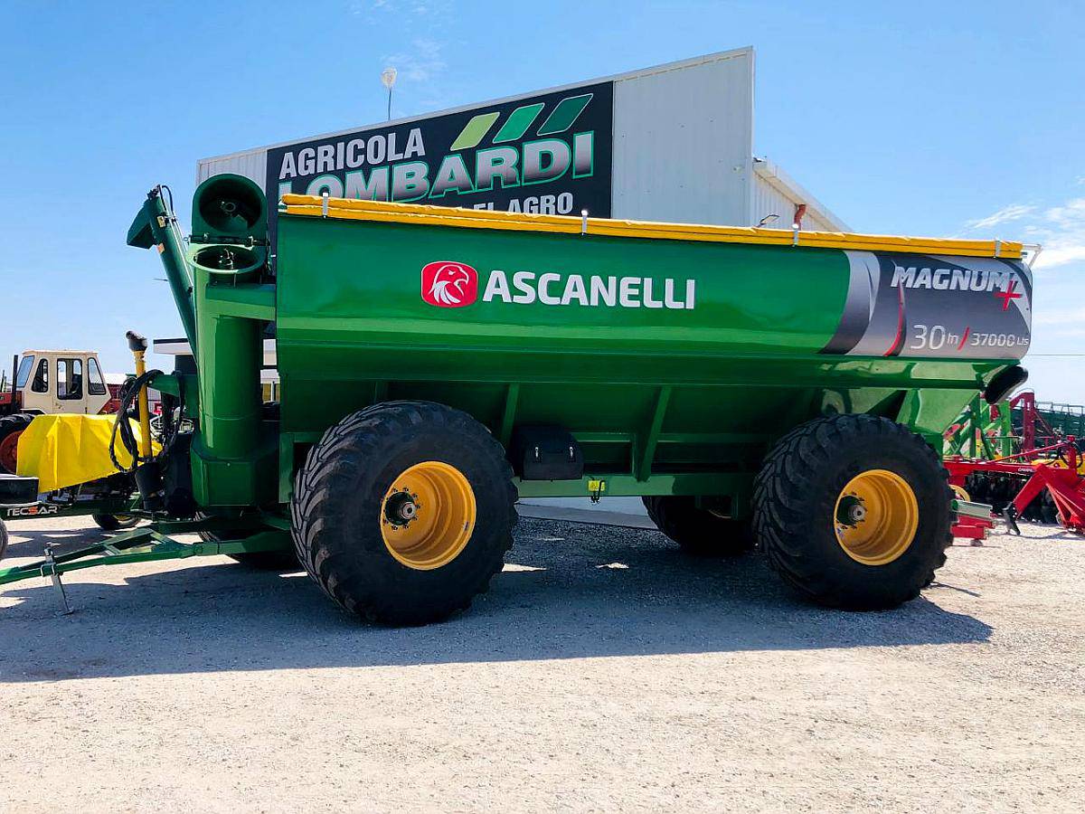 Tolva Autodescargable Ascanelli 30 TN 4 Ruedas Iguales.