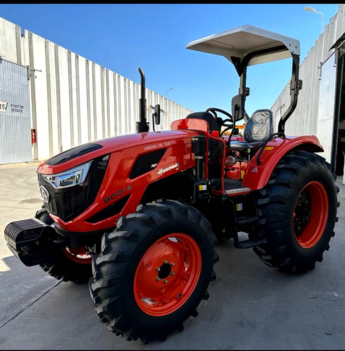 Tractor 800/4 80 HP. 4-wd Hanomag