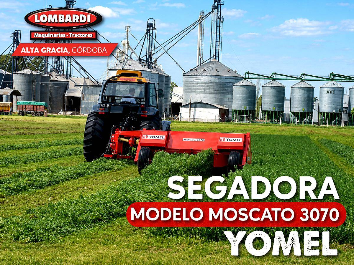 Segadora Yomel - Moscato 3070 con Acondicionador