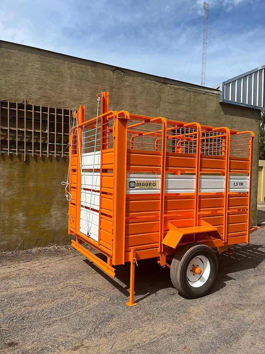 Acoplado Tipo Jaulin 1.5 Toneladas 1 Eje