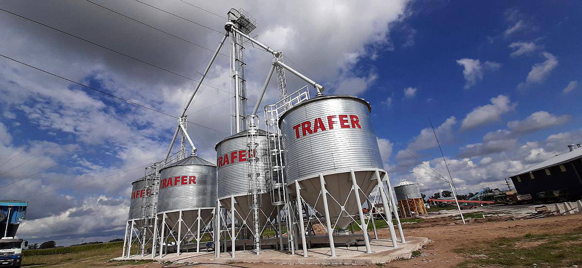 Silos Aéreos para Fertilizantes - Riego y Silos