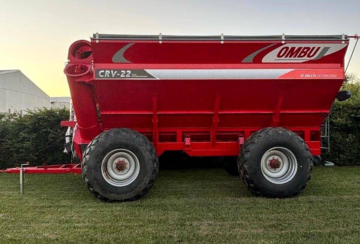 Tolva Ombu CRV - 22 TN - Balanza y Cubiertas