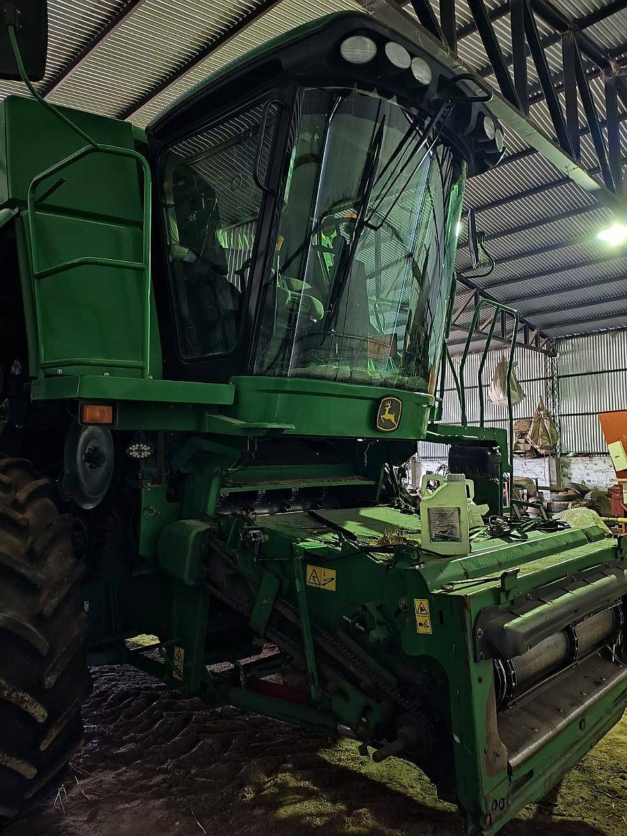 Cosechadora John Deere 9860, Doble, Dual, 35 Pies. 2007