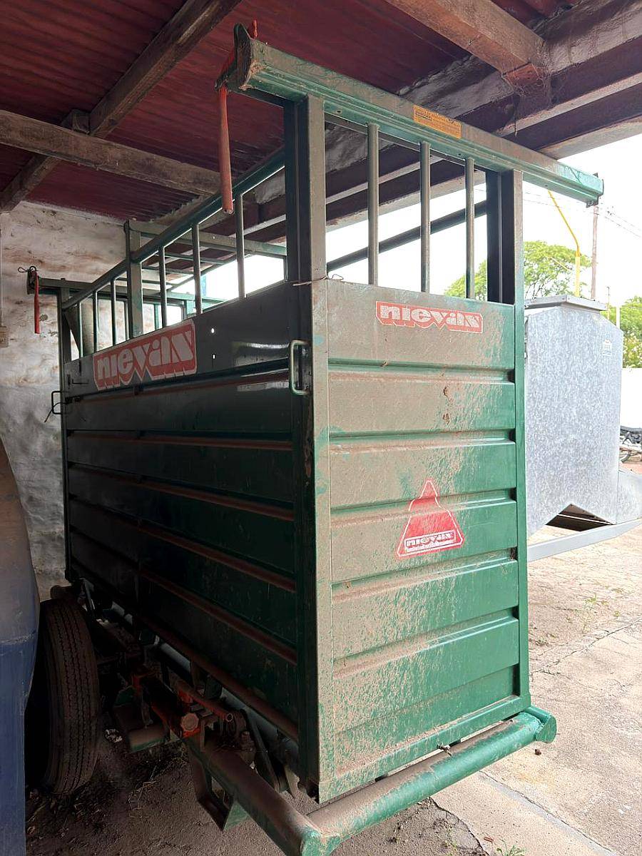 Trailer Balanza Nievas para Pesaje de Animal Portatil