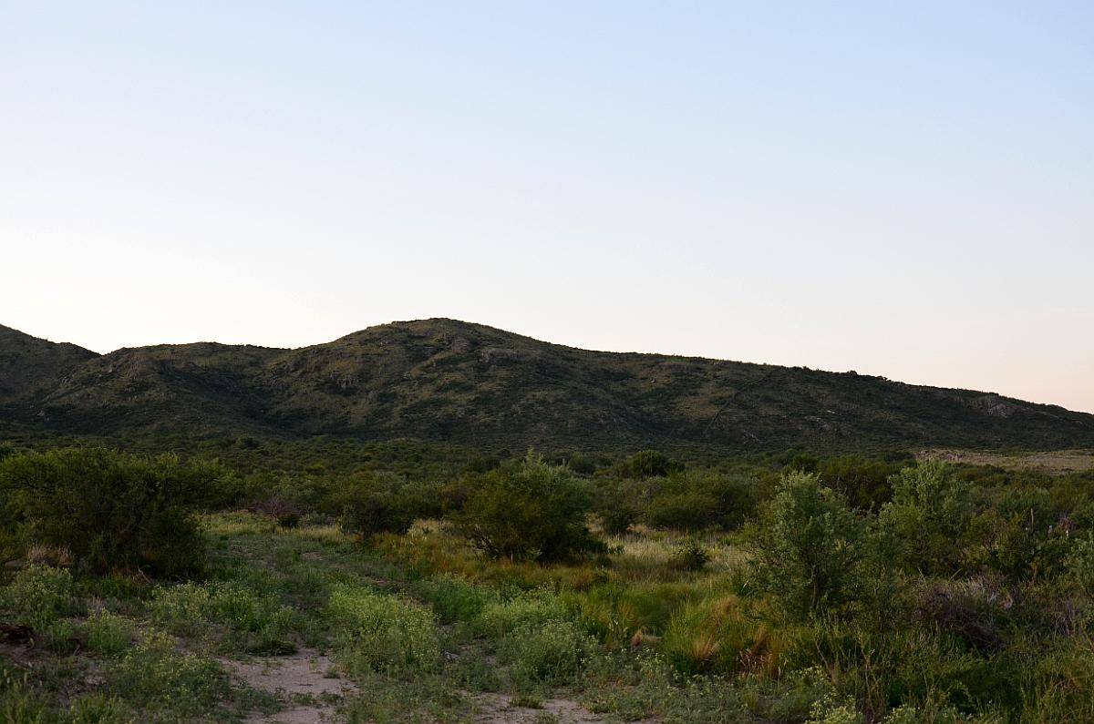 Campo al PIE del Cerro. a 30 km de la Toma