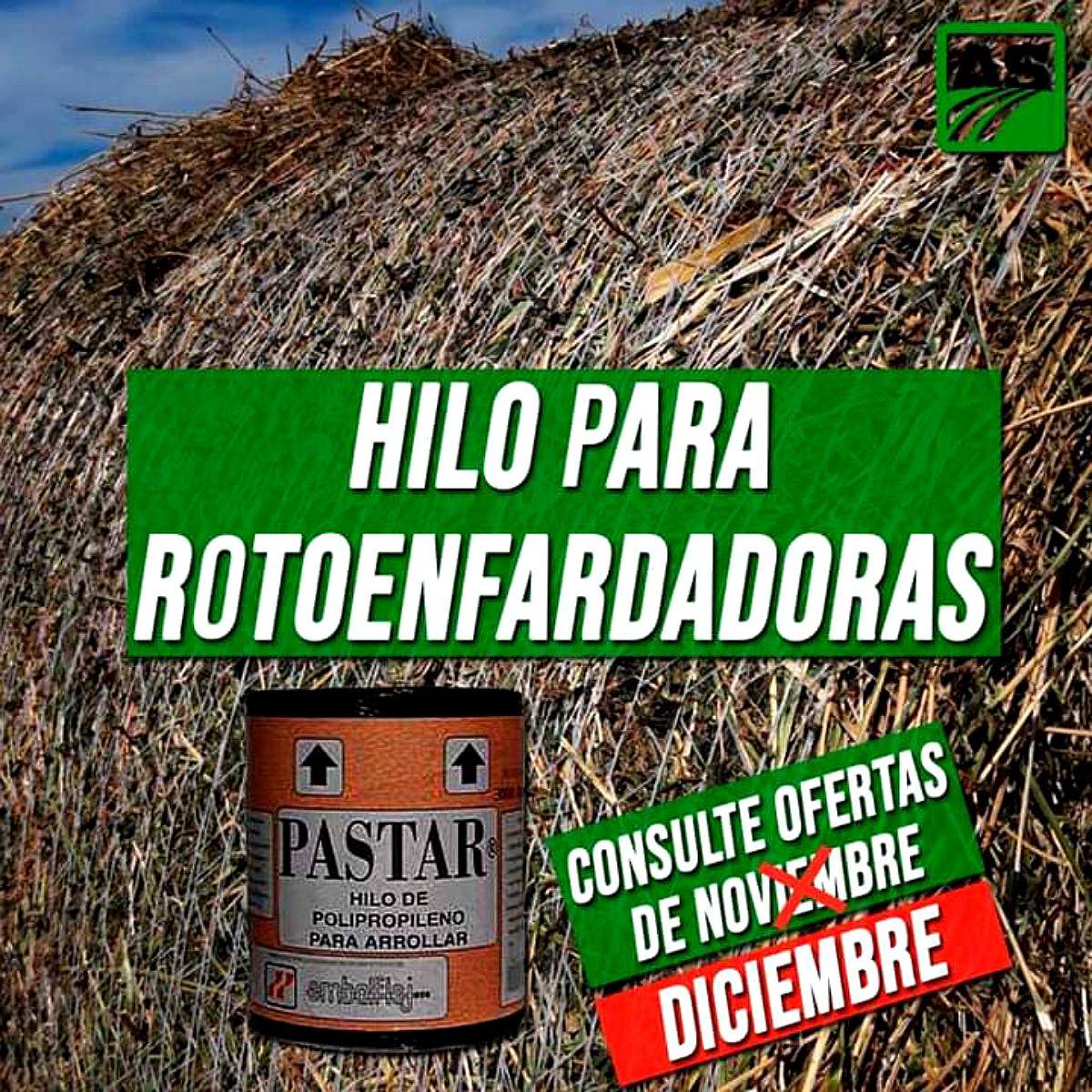 Bobina de Hilo Pastar por 4500 Mts Consultar Precio