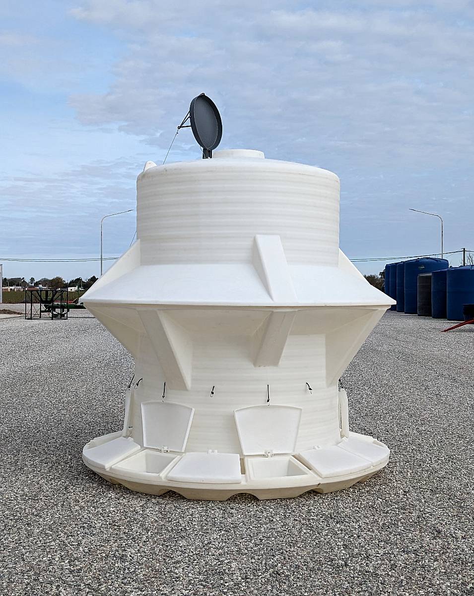 Silo Comedero Autoconsumo 7.000 Kg Rotor