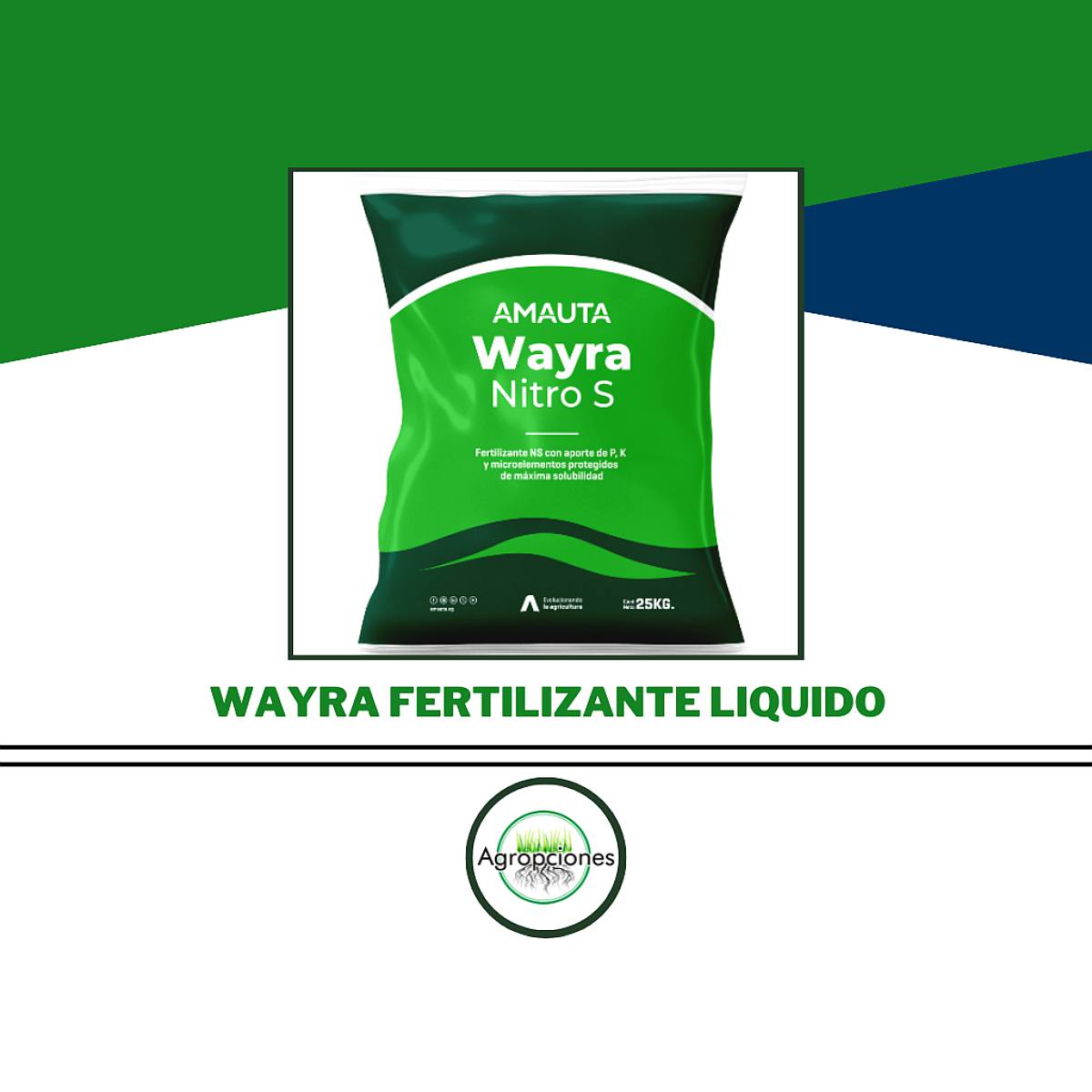 Fertilizante Foliar Wayra - Aporte de S y N