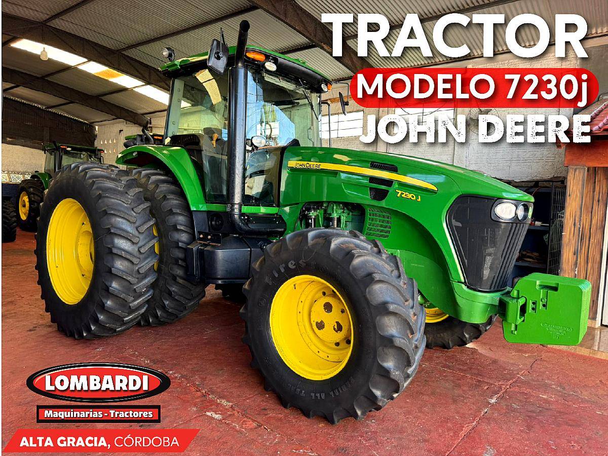Tractor John Deere 7230j Como Nuevo