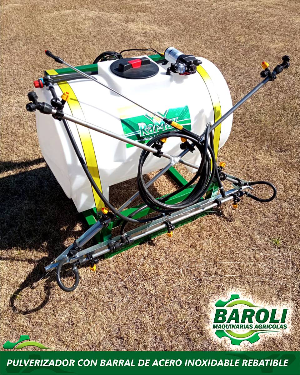 Pulverizador con Barral de 120 Lts Rm120r