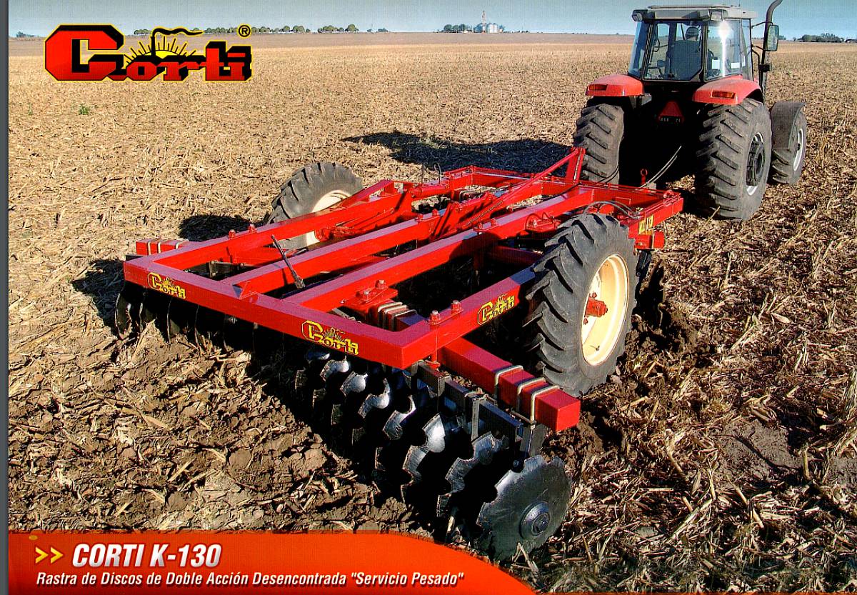 Rastra de Doble Acción Desenc Corti K-130
