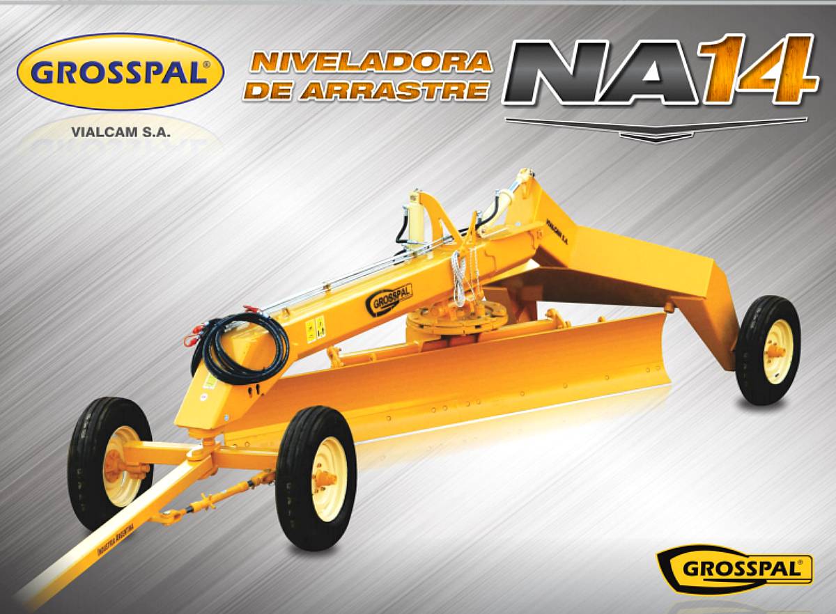 Niveladora de Arrraste Grosspal