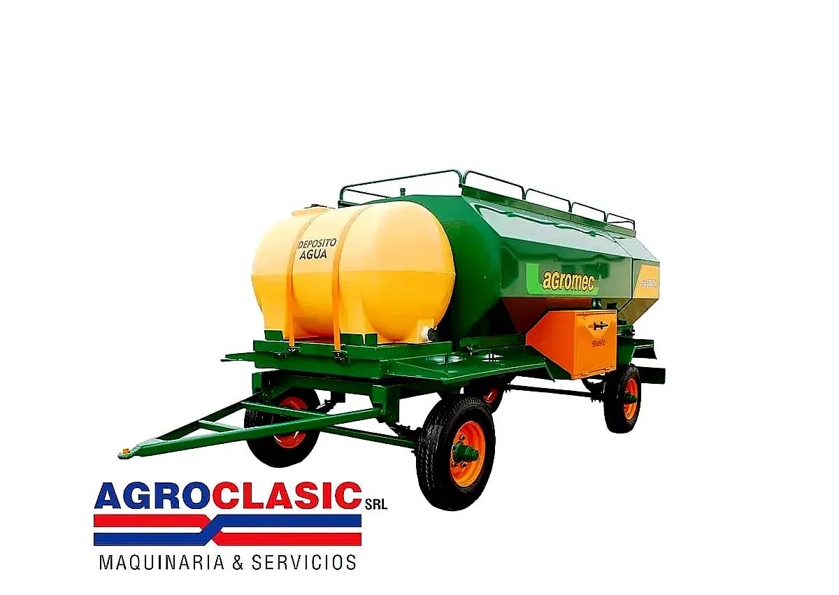 Acoplado Tanque Agromec 5000l Combinado