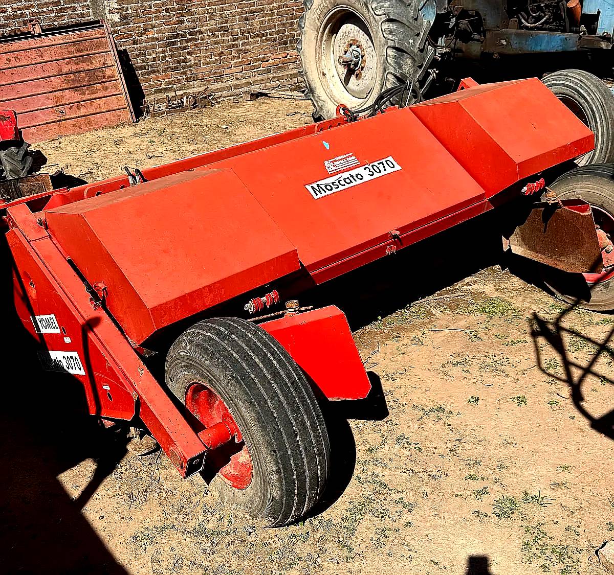 Segadora Moscato 3070 de 2.90 Metros Yomel de Arrastre