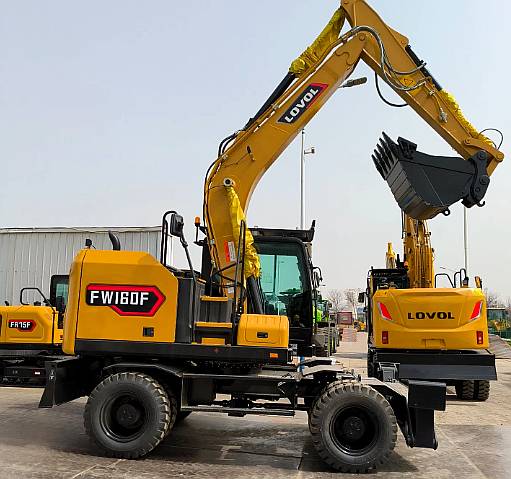 Retroexcavadoras Lovol FW 160 (165hp)